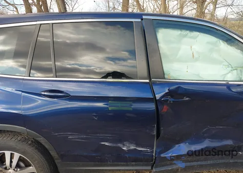 2017 Honda Pilot Ex-L from USA, damaged, VIN 5FNYF6H50HB070065